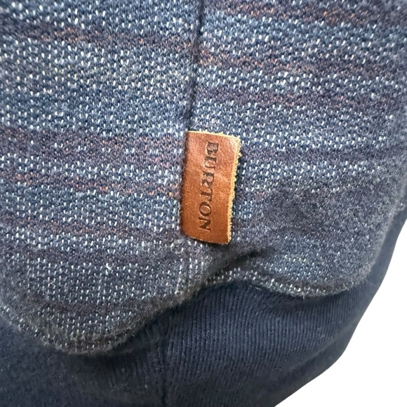 Burton Durable Goods | Navy Short Sleeve Crew Sweatshirt | Sz S - Picture 5 of 9